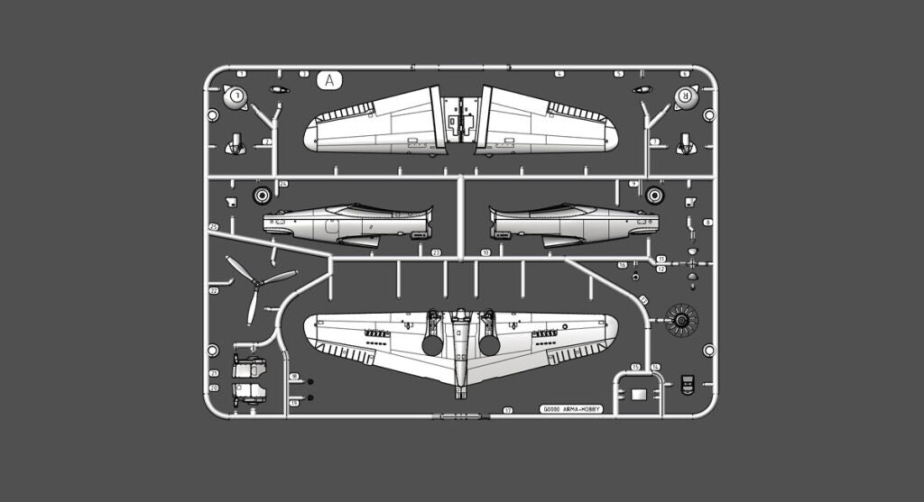 Arma Hobby 70093 Curtiss H-75 A1/A2 1/72 – immagine 7
