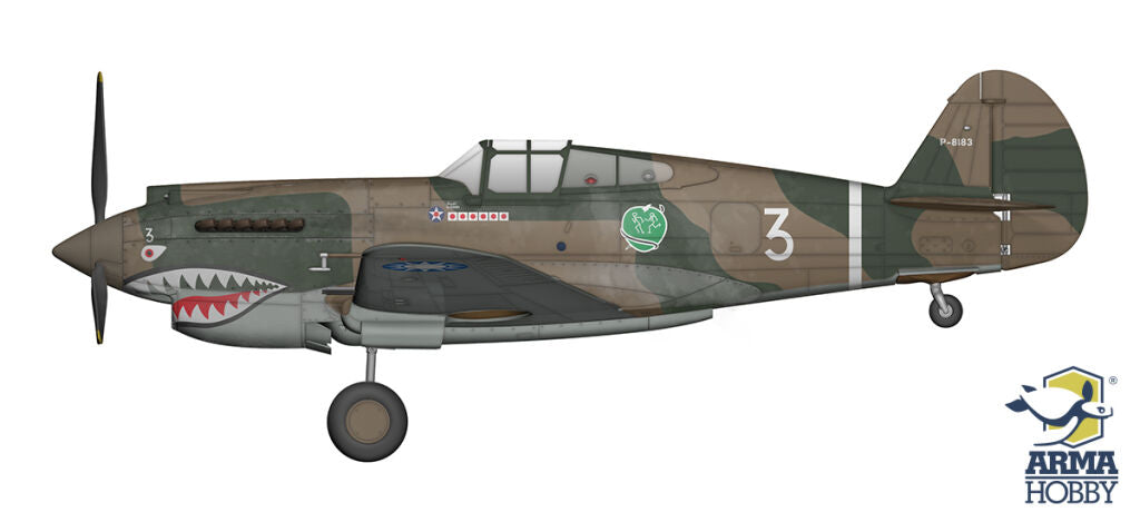 Arma Hobby 70094 Curtiss Hawk 81-A2 Flying Tigers 1/72 – immagine 12