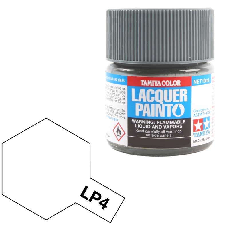 Tamiya 82104 LP-4 Flat white 10ml
