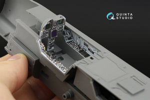 Quinta Studio QD32110 F/A-18A 3D-Printed &amp;amp; coloured Interior on decal paper (Academy) 1/32 – imagen 11