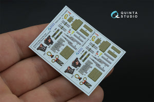 Quinta Studio QR+48092 GRU-7A late, 2 ejection seats for F-14 A/F-14B (Tamiya, Hobby Boss) 1/48