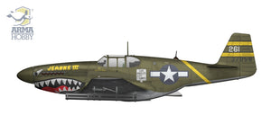 Arma Hobby 70075 P-51B Mustang China, Burma, India 1/72 – zdjęcie 5