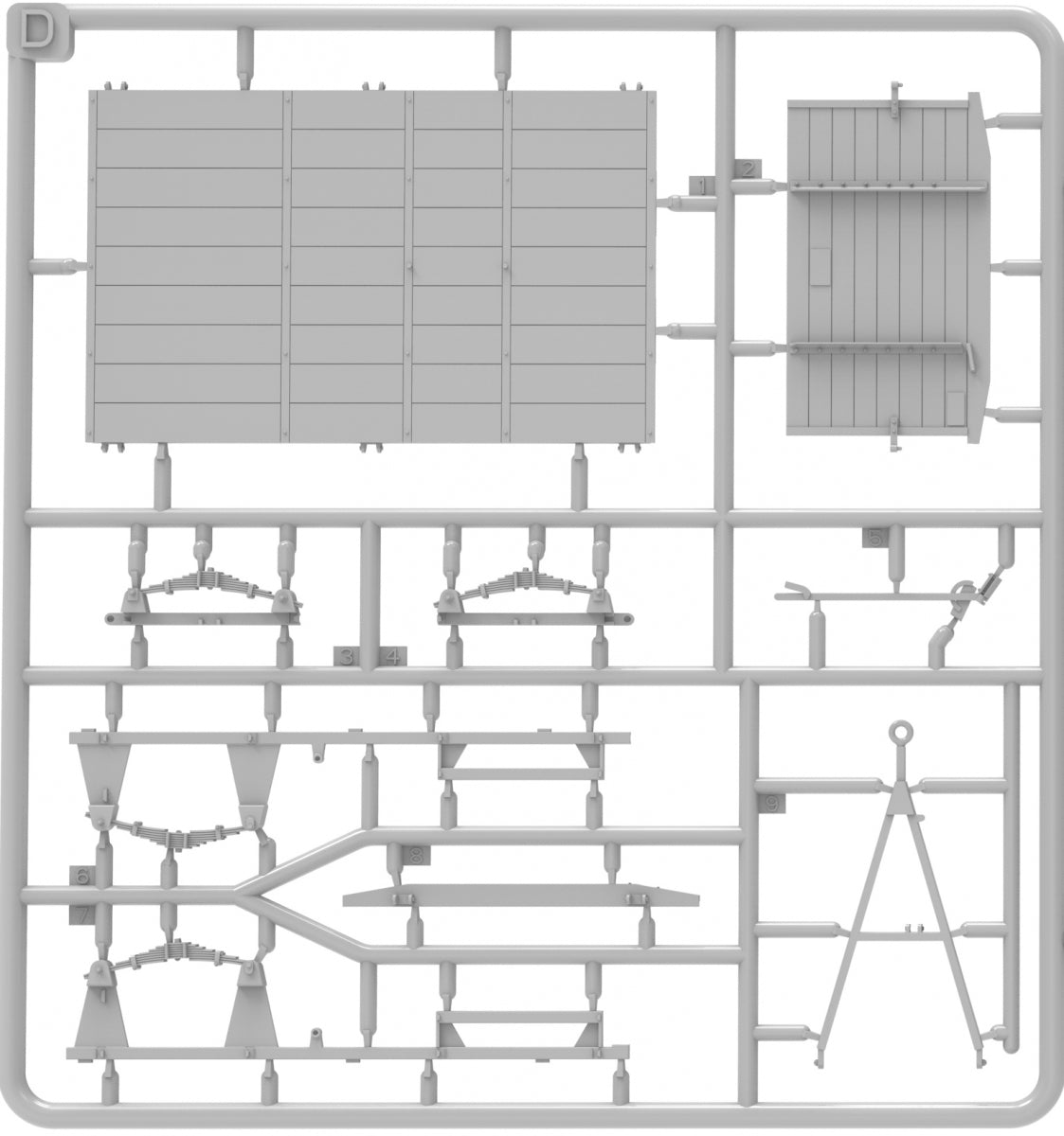 MiniArt 35487 Sonderanhanger 0st 1,5T. German Cargo Trailer 1/35 – Bild 15