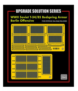 Rye Field Model 2043 T-34/85 Bedspring Armor (Berlin Offensive) for 5083 1/35 – zdjęcie 2