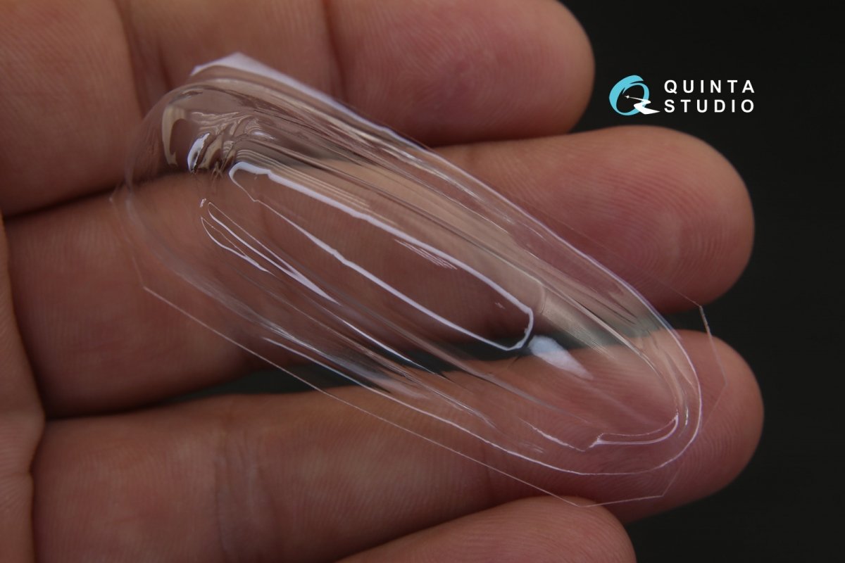 Quinta Studio QC72011 Su-27SM vacuformed clear canopy (for Zvezda kit) 1/72 – Bild 3