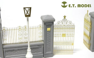 ET Model J35-001 Park Gate &amp;amp; Fence FOR MINIART KIT – image 5