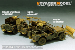 Maquette Voyager PE35605 Ford GPW américaine de la Seconde Guerre mondiale, 1/4 tonne, modèle 1942, pour Bronco 35107, échelle 1/35 – image 6