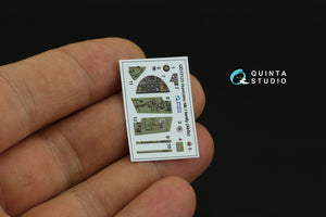 Quinta Studio QD72123 Hurricane Mk.I family 3D-Printed coloured Interior on decal paper (Airfix) 1/72 – immagine 3
