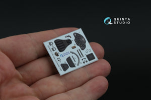 Quinta Studio QD48491 I-16 3D-Printed coloured Interior on decal paper (for Zvezda kit) 1/48 – immagine 12