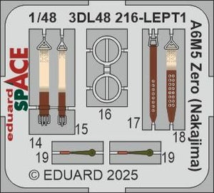 Eduard 3DL48216 A6M5 Zero (Nakajima) SPACE FINE MOLDS 1/48 – zdjęcie 4