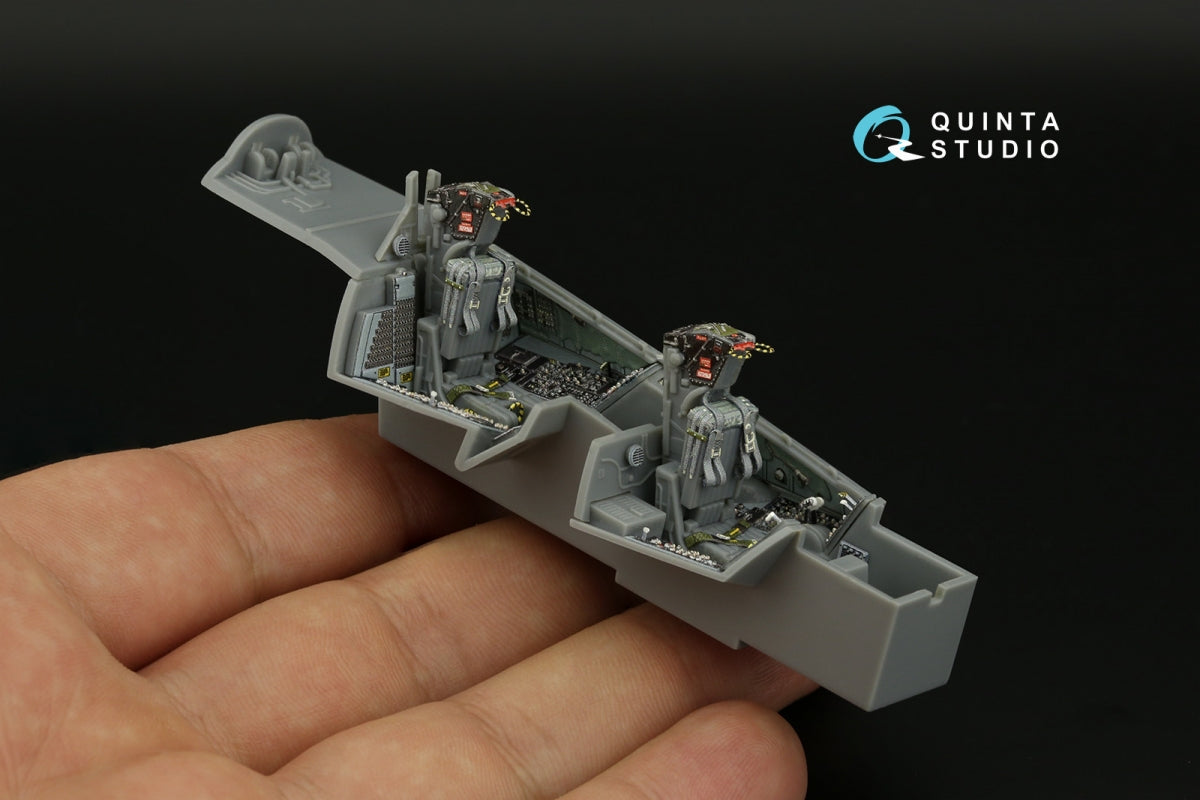 Quinta Studio QD48395 F-14A 3D-Printed &amp;amp; coloured Interior on decal paper (Hobby Boss) 1/48 – imagen 10