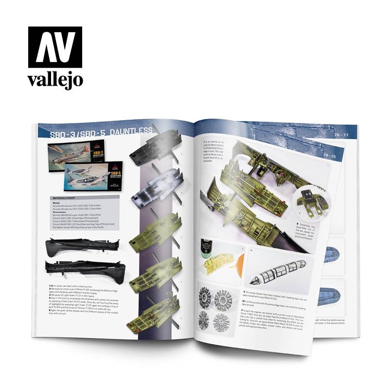 Vallejo 75024 WWII US NAVY Colors - ENGLISH/SPANISH – immagine 4