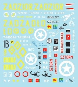Star Decals 35-C1077 Polish Tanks in Italy # 1 1/35 – immagine 3