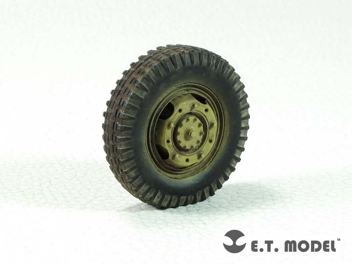 E.T. Model ER35-065 WWII German Sd.Kfz.234 Weighted Road Wheels Type.1 For DRAGON 1/35 – imagen 3