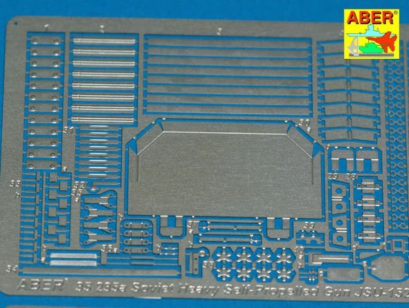 Aber 35235 Soviet heavy self-propelled gun JSU-152 - vol.1 - basic set 1/35 – zdjęcie 6