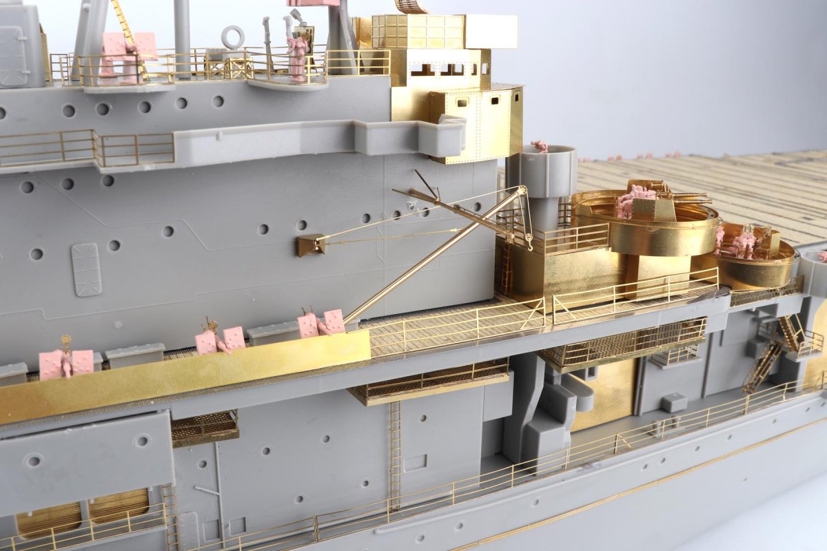 MK1 Design MD-20022 USS CV-6 Enterprise DX with Full Wooden Deck for Trumpeter 1/200 – immagine 26