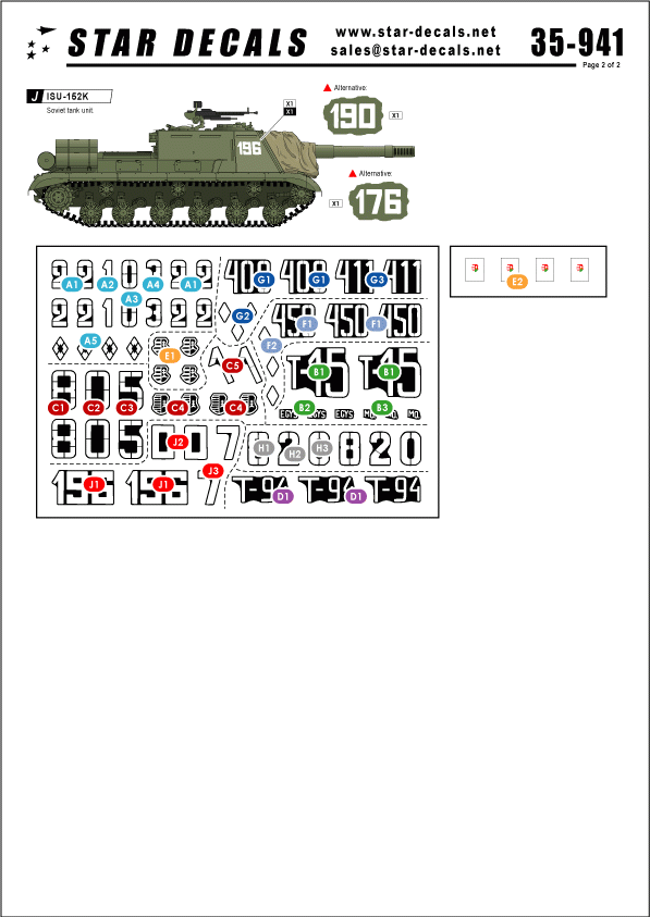 Star Decals 35-941 Hungarian Uprising 1956 2 1/35 – immagine 2