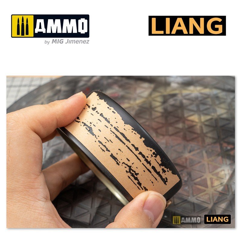Liang 0009 Chipping Effects Airbrush Stencils – immagine 8