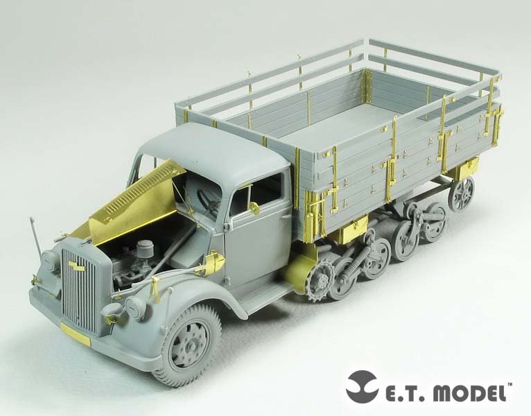E.T. Model E35-168 WWII German Sd.Kfz.3a Maultier Half-Track (For DRAGON 6761) 1/35 – immagine 2