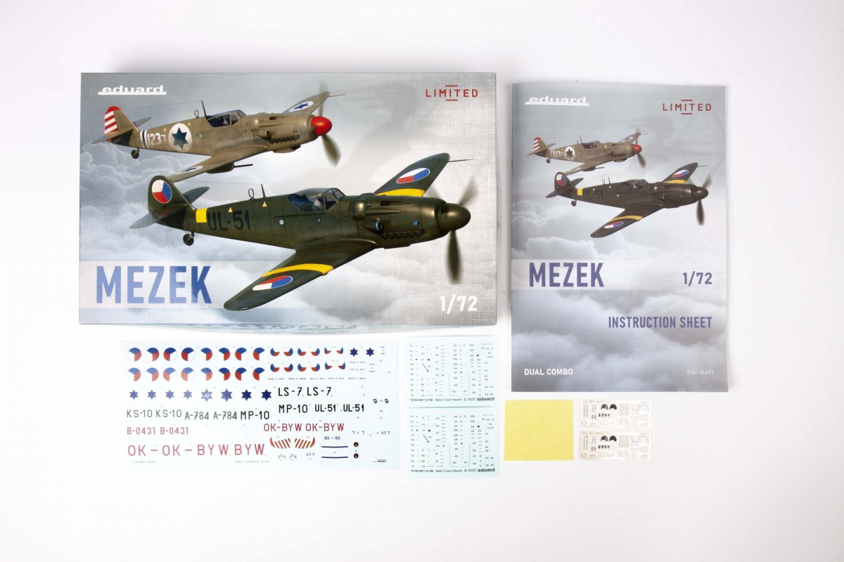 Eduard 2141 MEZEK DUAL COMBO 1/72 – imagen 2