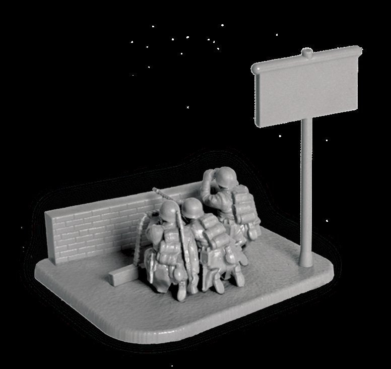 Zvezda 6210 German MG-34 machine-gun with crew 1941-1945 (winter) 1/72 – imagen 4