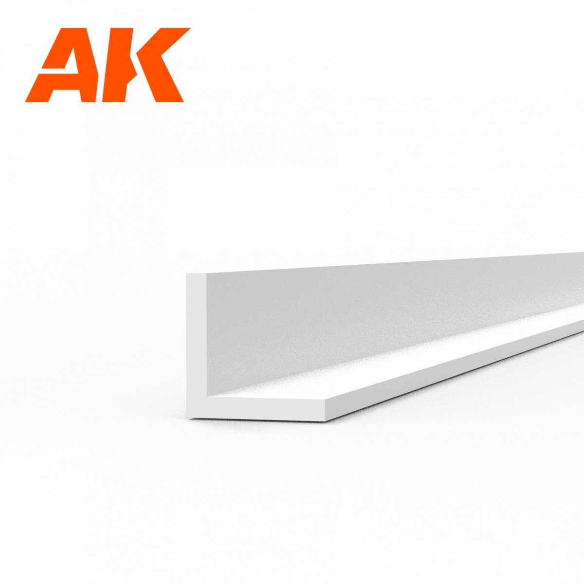 AK Interactive AK6560 ANGLE 2.0 X 2.0 X 350MM – STYRENE ANGLE – (4 UNITS) – image 2