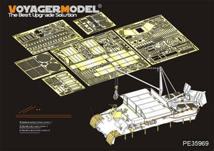 Voyager Model PE35969 WWII German Bergepanther Ausf.A (Early type,Panther A tool holders) Basic For MENG SS-015 1/35