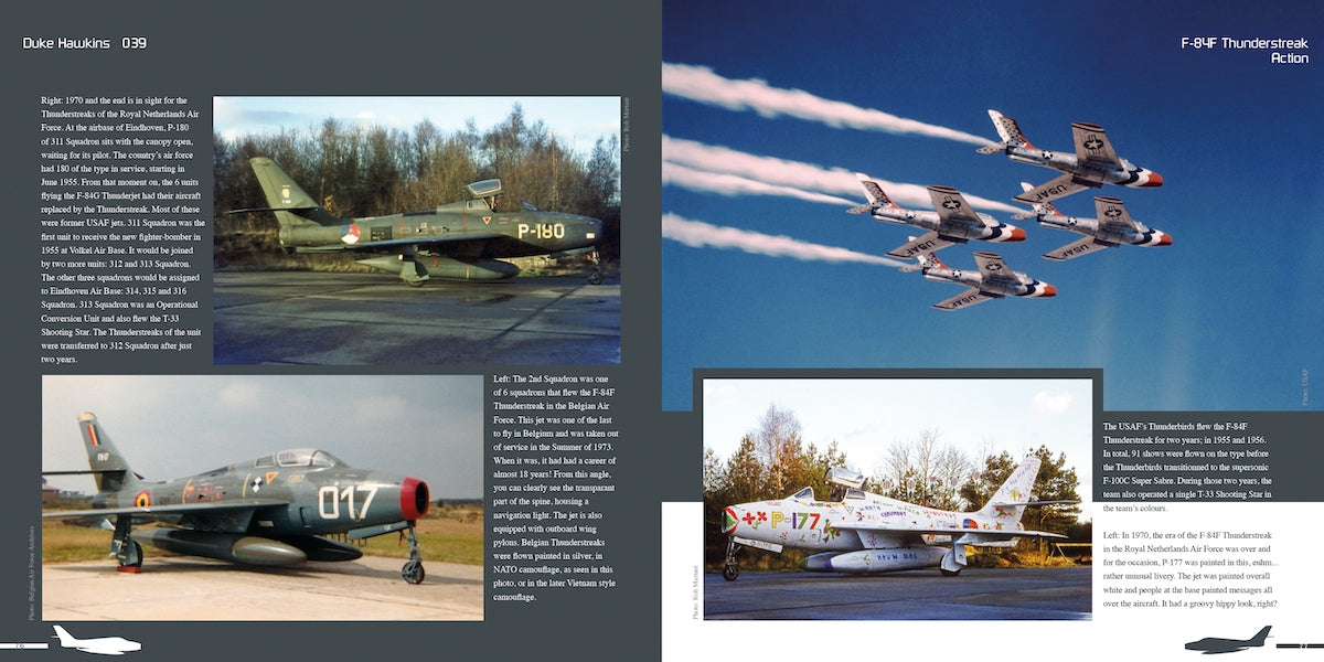 HMH Publications DH-039 Republic F-84 F Thunderstreak - Avion en détail 039 (Version anglaise) – image 6