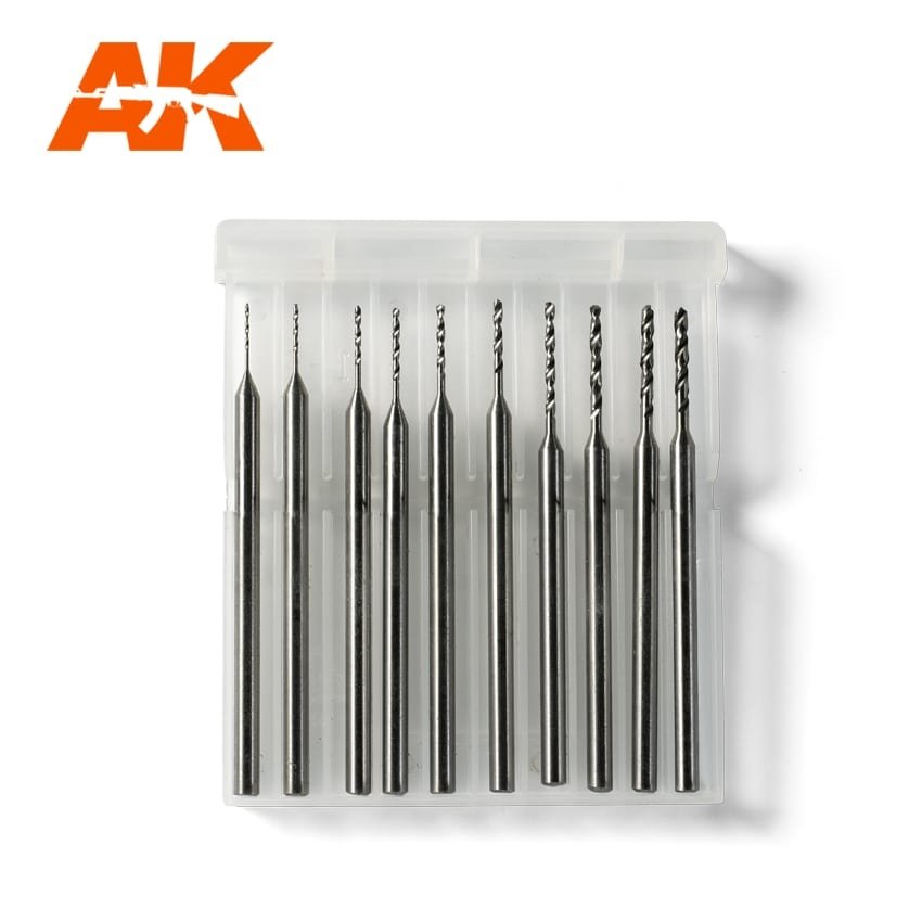 AK Interactive AK9043 DRILL BITS (0.4-1.3) – Bild 3