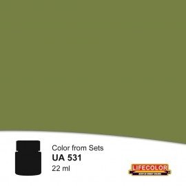 Lifecolor UA531 Vert foncé de l&amp;#39;armée de l&amp;#39;air italienne 28 FS34079 22 ml