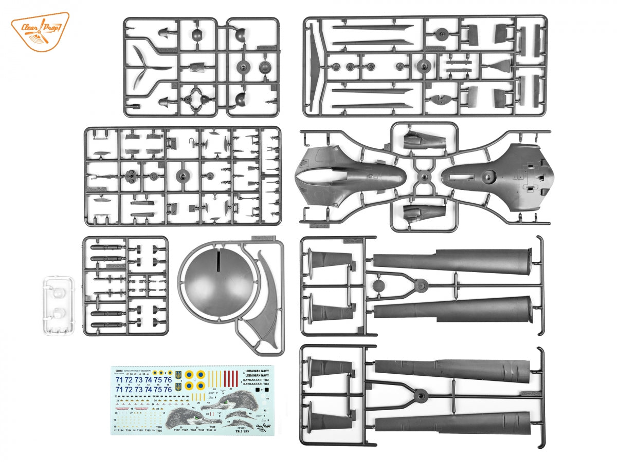 Clear Prop! CP3503 TB.2 UAV Ukrainian Navy STARTER KIT 1/35 – immagine 6