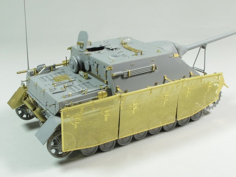 E.T. Model E35-188 WWII German Jagdpanzer IV L/70(A) Schurzen (For DRAGON Smart Kit) 1/35 – immagine 3
