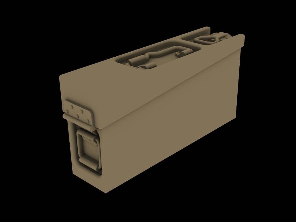 Panzer Art RE35-549 Metal ammo boxes for MG34/42 (12pcs) 1/35 – immagine 2