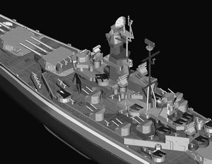Trumpeter 05760 U.S.S. South Dakota BB-57 1/700 – immagine 4