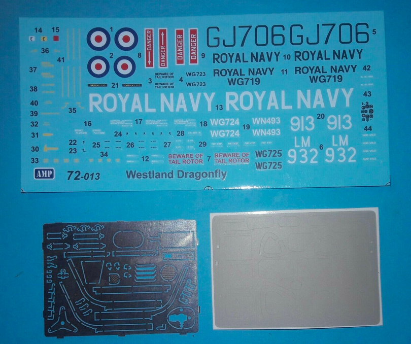 AMP 72013 WS-51 Dragonfly HR/3 Royal Navy 1/72 – Bild 2