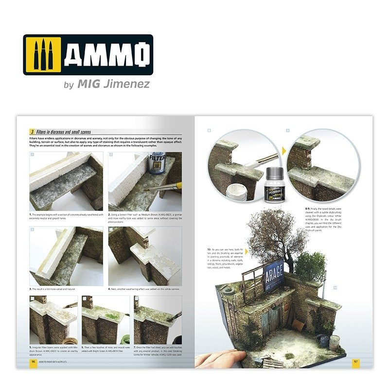 Ammo of Mig 6046 How to paint with Acrylics 2.0. AMMO Modeling guide (English) – immagine 4