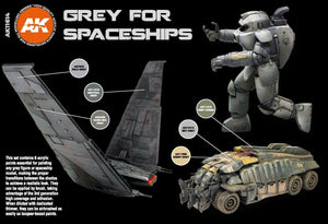 AK Interactive AK11614 3G GREY FOR SPACESHIPS – immagine 3