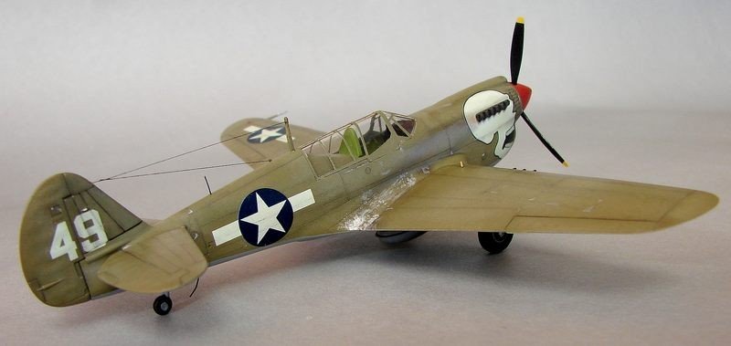 Hasegawa A9 P-40N Warhawk 1/72 – zdjęcie 3