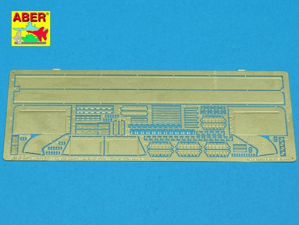 Aber 48033 SU-122 - cz. 2 - zestaw dodatkowy - błotniki Tamiya 1/48 – zdjęcie 2