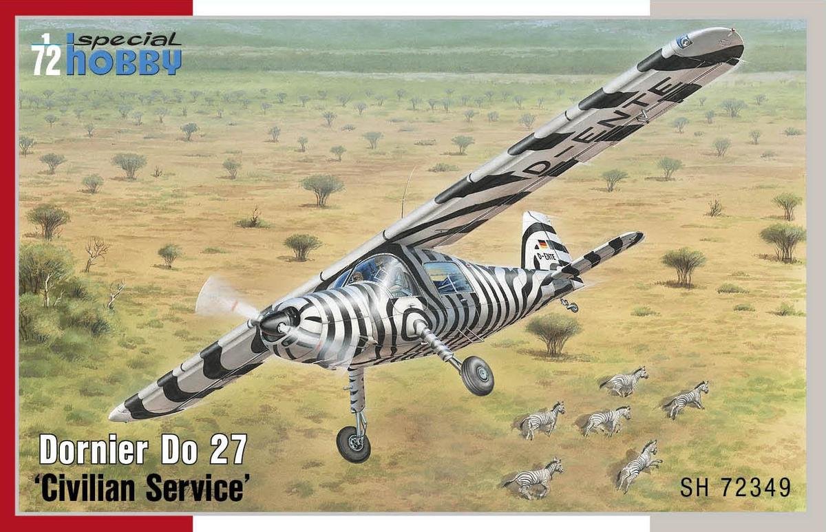 Special Hobby 72349 Dornier Do 27 "Civilian Service" 1/72