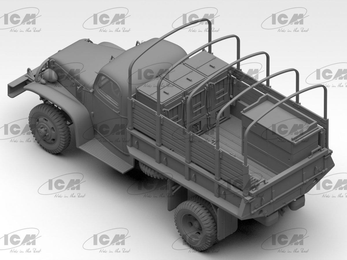 ICM 35587 WWII US Army Kitchen Truck 1/35 – zdjęcie 2