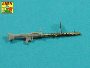 Canon Aber 35L-169 pour fusil MG34 allemand avec protection blindée 1/35 – image 3
