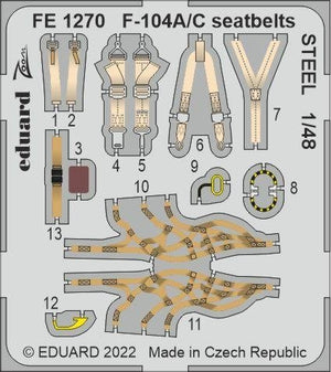 Eduard BIG49335 F-104C KINETIC MODEL 1/48 – immagine 5