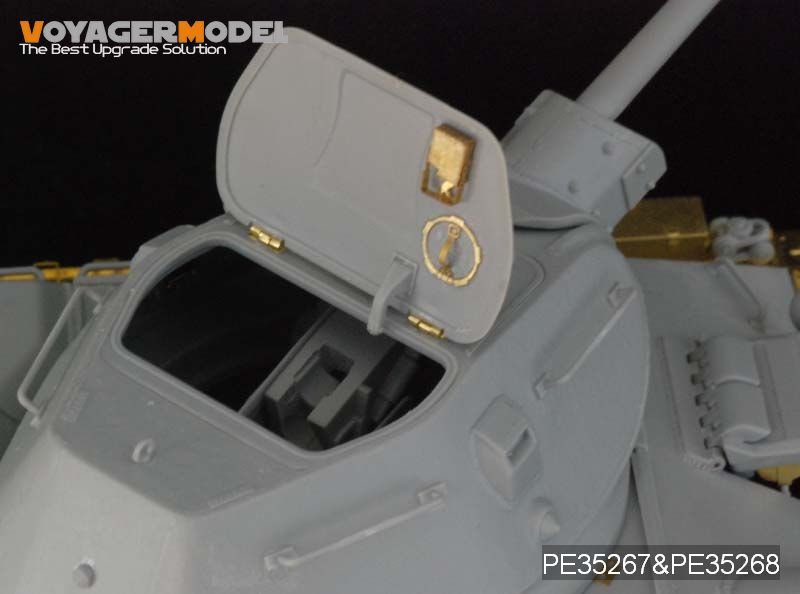 Maquette Voyager PE35267 T-34/76 russe de la Seconde Guerre mondiale n° 112, production tardive (pour DRAGON 6479/6452), échelle 1/35  – image 4