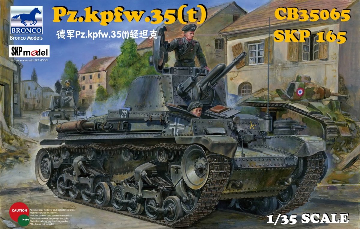 Bronco CB35065 Pz.kpfw.35(t) 1/35