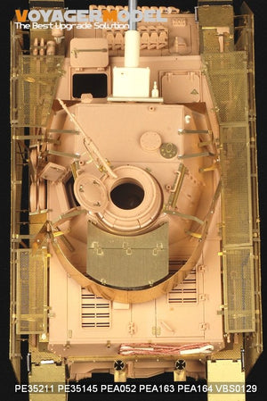 Voyager Model PEA164 WWII German Panzer.IV Ausf.J &amp;quot;Thoma shields&amp;quot; wire mesh schürzen (For All) 1/35 – immagine 7