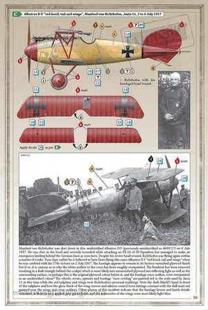 Wingnut Wings 32601 Albatros D.V &amp;quot;Manfred von Richthofen&amp;quot; 1/32 – immagine 2