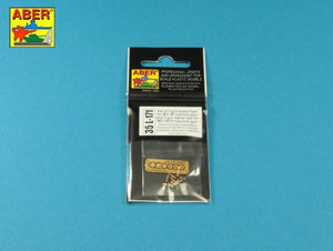 Aber 35L-171 Set of gun barrel tips for MG 08 x3 pcs. And barrel tips for MG 08/15 x 3 pcs. 1/35 – immagine 8