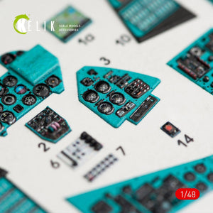 KELIK K48024 MI-24P INTERIOR 3D DECALS FOR ZVEZDA KIT 1/48 – immagine 7