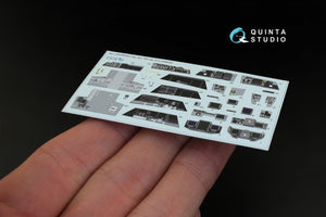 Quinta Studio QD48051 F/A-18F late / EA-18G 3D-Printed &amp;amp; coloured Interior on decal paper (for Hasegawa kit) 1/48 – zdjęcie 5